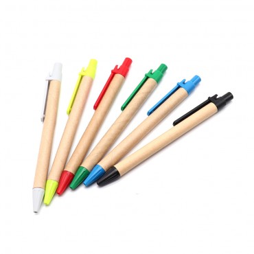 Eco-Friendly Kraft Paper Ballpoint Pen