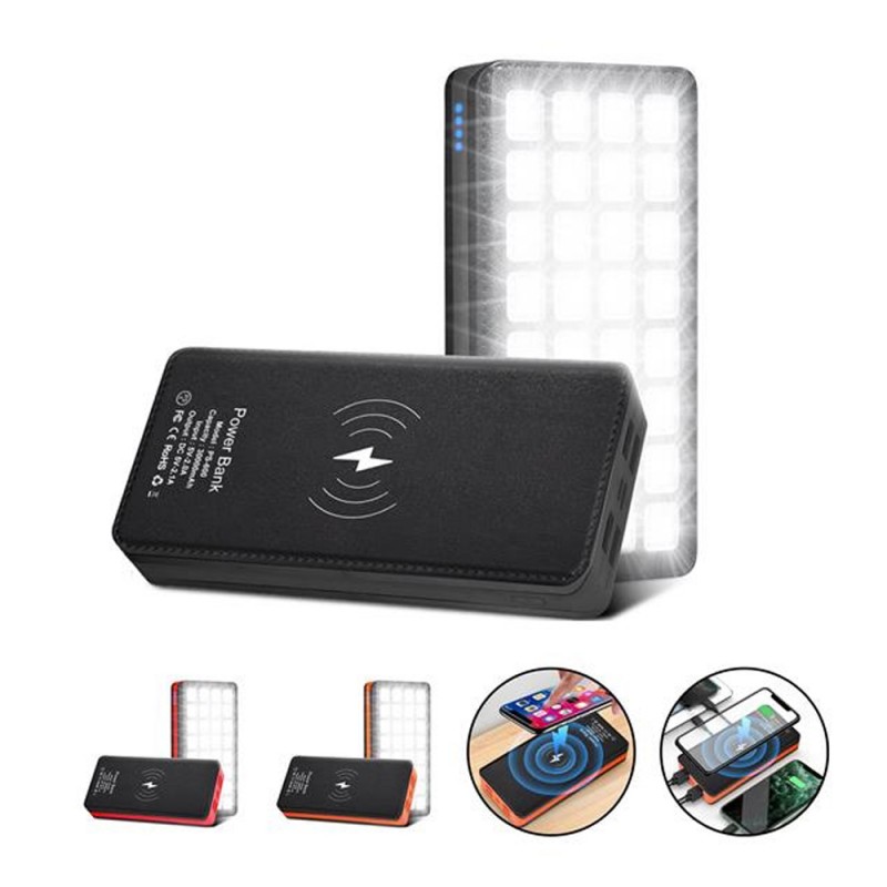 Camping Flashlight Solar Power Bank