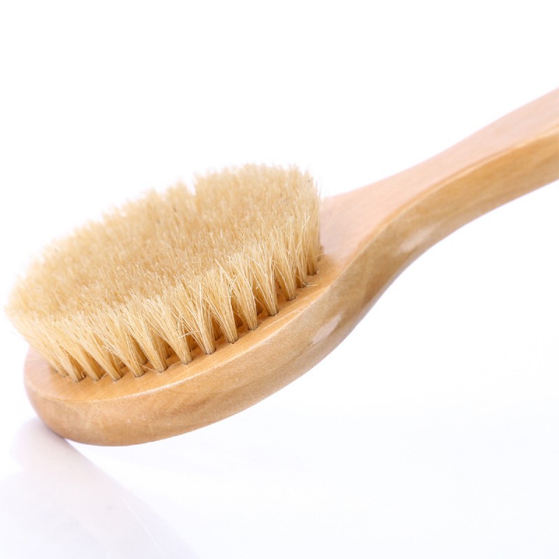 Natural Bristle Skin Brush