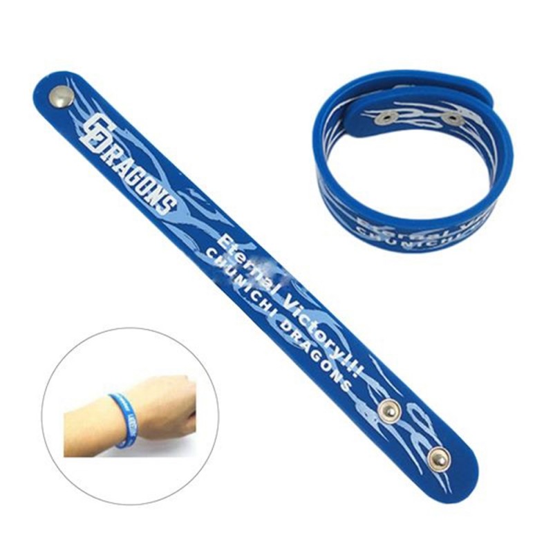 Silicone Adjustable Button Bracelet