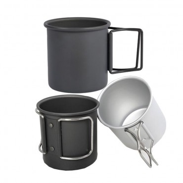 10 Oz Camping Mug With Foldable Handle