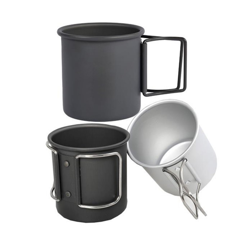 10 Oz Camping Mug With Foldable Handle
