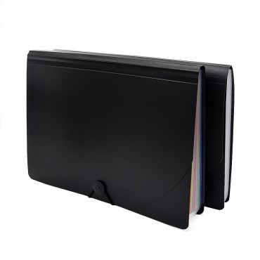 Expanding Accordion File Folder 13 Pockets