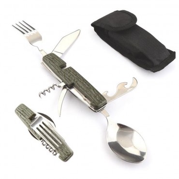 6 in1 Multi-Function Camping Utensils