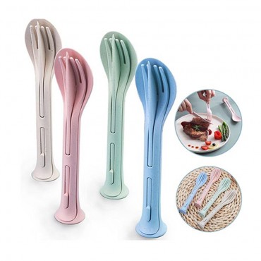 3 in 1 Knife, Fork, Spoon Utensils Set