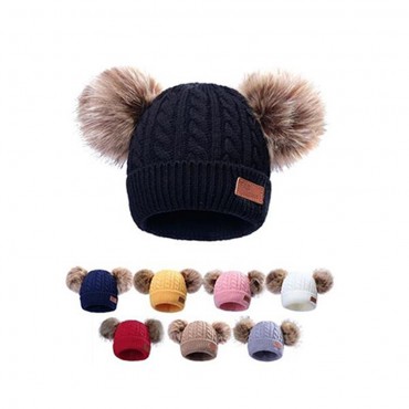 Children's Woolen Knitted Warm Hat