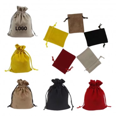 Velvet Jewelry Pouches with Drawstring – Elegant Storage for Your Precious Items