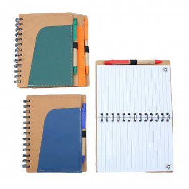 Spiral Bound Notepad & Pen Set