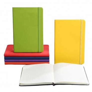  A6 PU Leather Notebook W/ Pen Holder