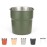 Wide Mouth Stainless Steel Cup