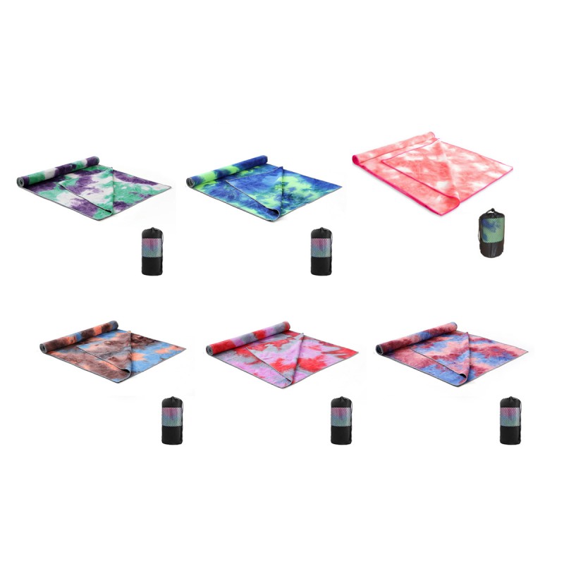 Non Slip Tie-Dye Yoga Towel