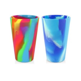 Silicone 16 oz Pint Glass
