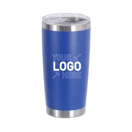 20 oz stainless steel double wall mug with lid