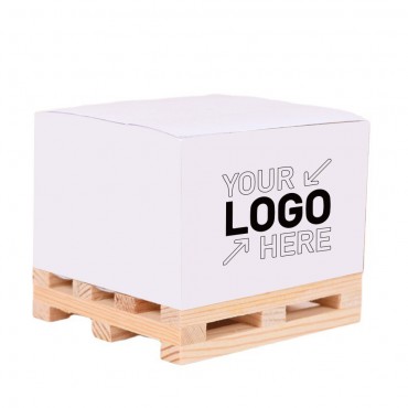 Adhesive Cube on Mini Pallet