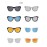 Fashion Colored Custom Sunglasses