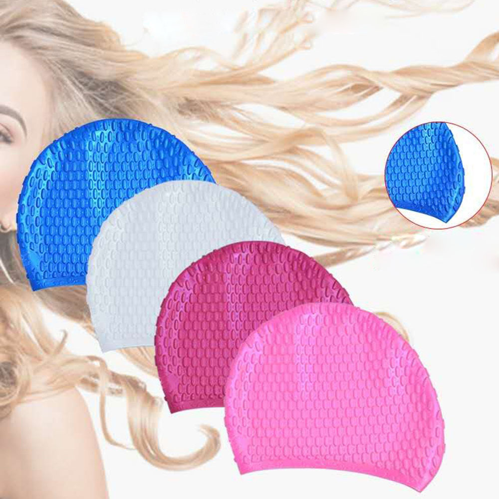 Non-slip Swimming Cap for Long/Curly/Braids Hair