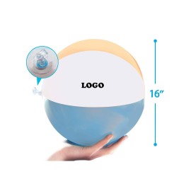 16" Rainbow Colored Inflatable Beach Balls