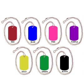 Anodized Aluminum Dog Tag