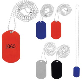 Anodized Aluminum Dog Tag