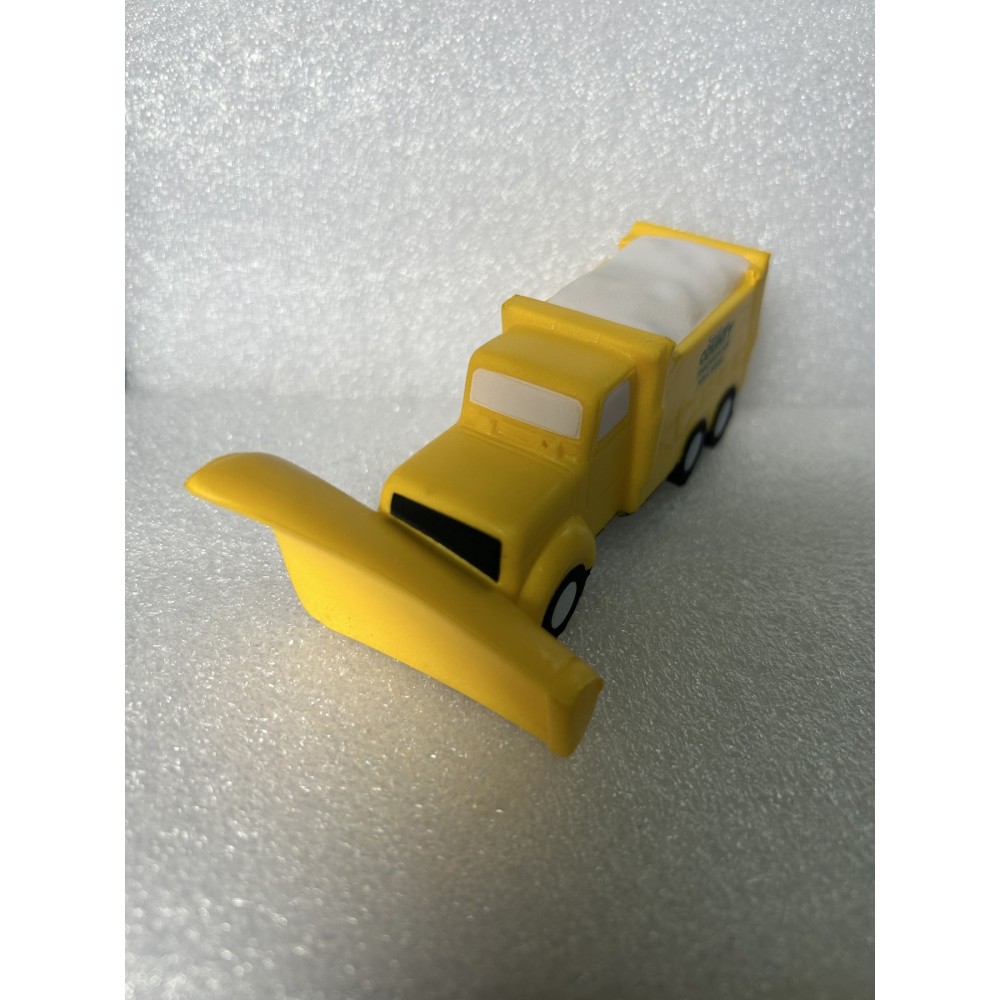 Snow Plow Truck Shaped Stress Toy