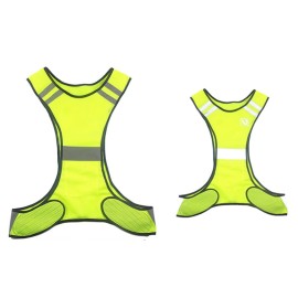 Mesh Reflective High Visibility Running Safety Vest