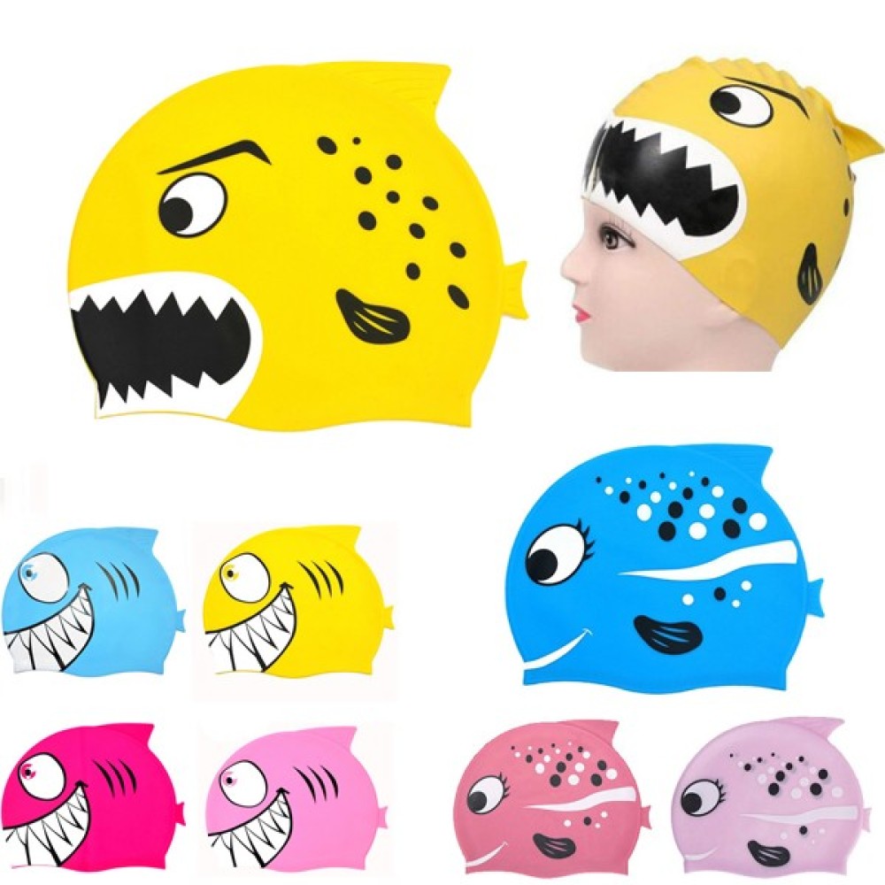 Fish Swim Caps For Children