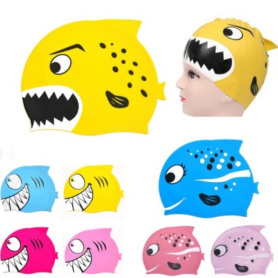 Fish Swim Caps For Children
