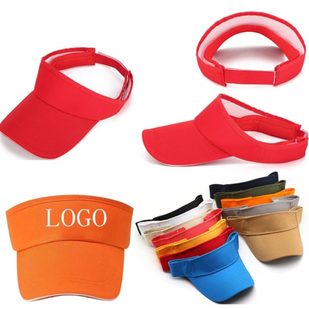 Empty Top Baseball Sun Cap