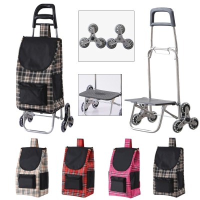 Stair Climbing Cart With Tri-Wheel