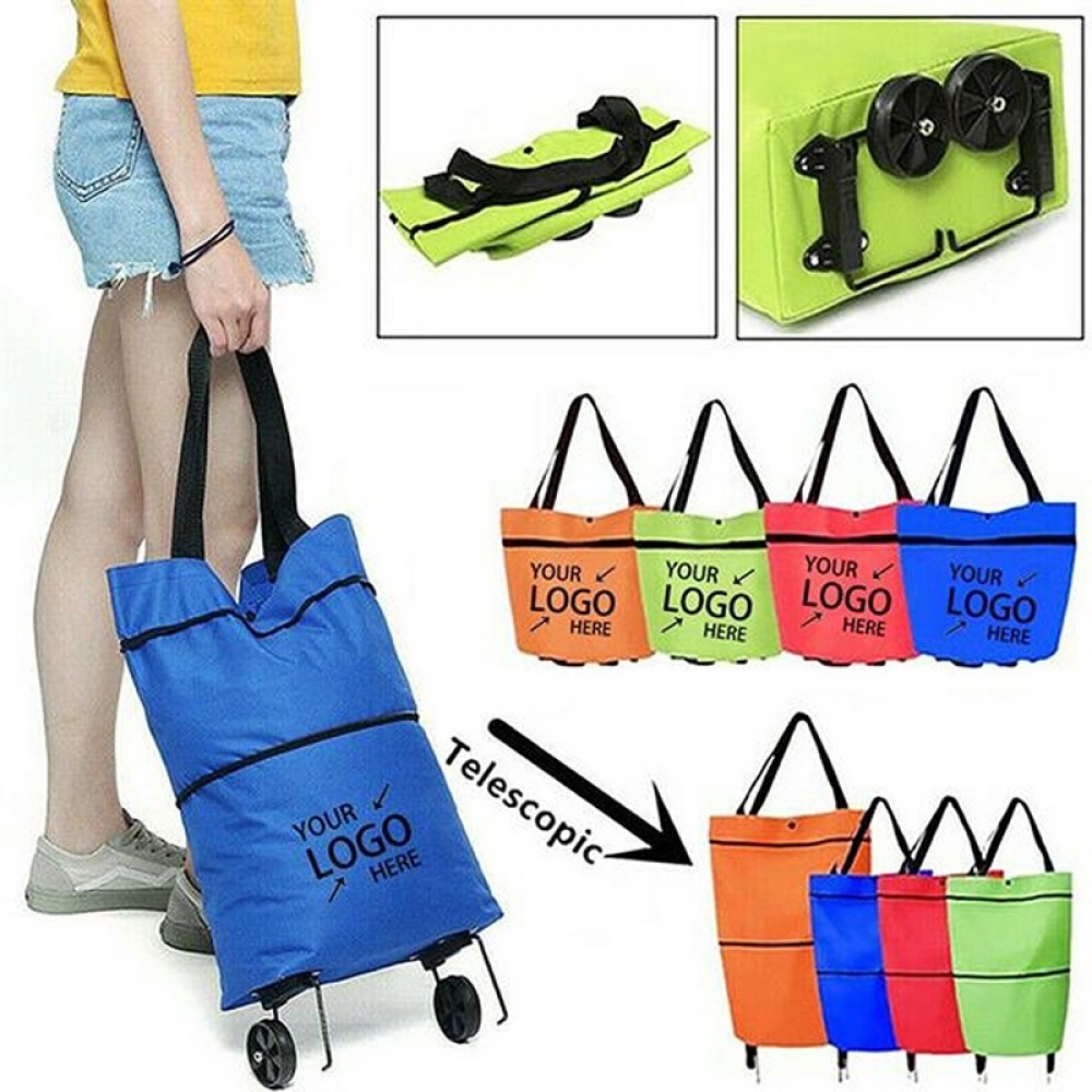 Foldable Shopping Trolley Bag