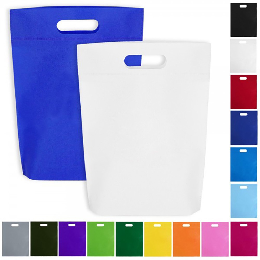Die Cut Handle Non-Woven Custom Tote Bag