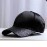 Letter Sequined Baseball Cap with Diamond