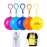 Disposable Portable Raincoat Poncho Ball Keychain