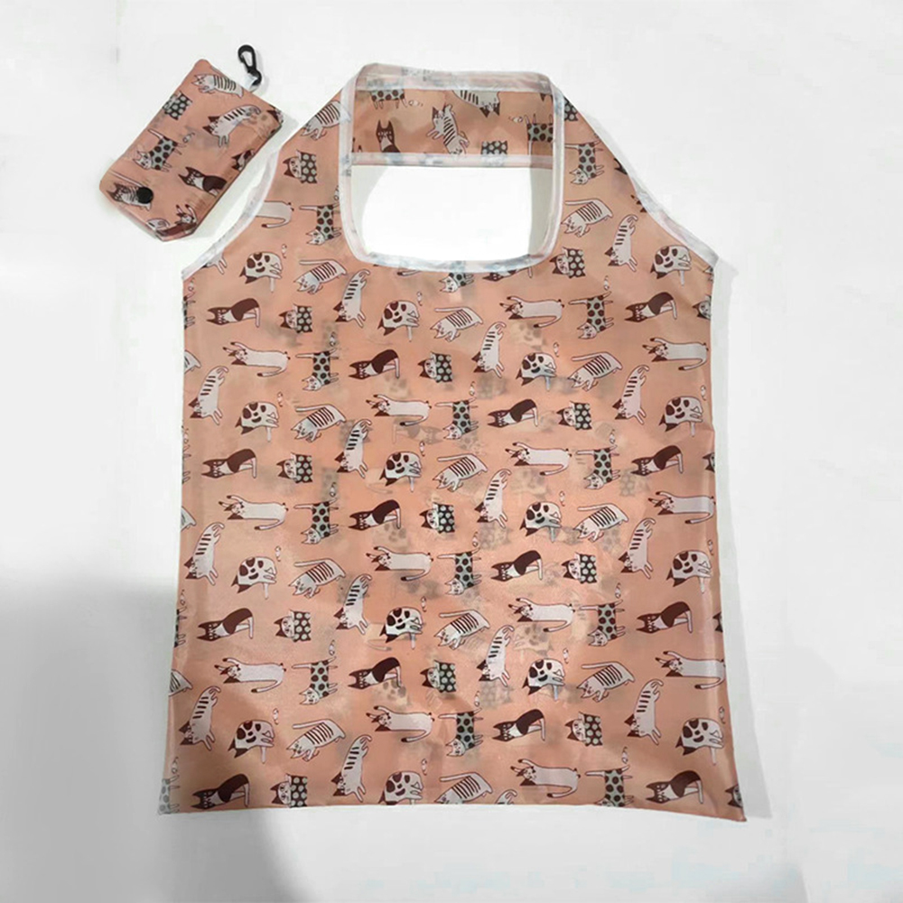 Folding Tote With Keychain