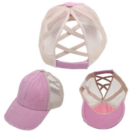 Criss Cross Hat Womens Baseball Cap