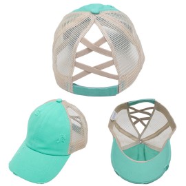 Criss Cross Hat Womens Baseball Cap