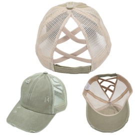 Criss Cross Hat Womens Baseball Cap