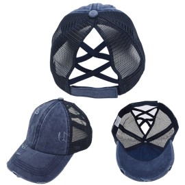 Criss Cross Hat Womens Baseball Cap