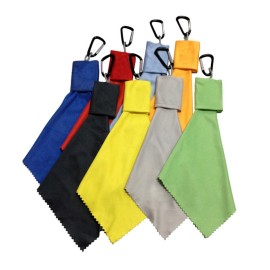 Keychain Glasses Cleaning Cloth