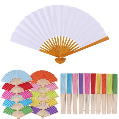 Paper Bamboo Folding Fan
