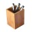Bamboo Desktop Pen Holder