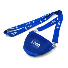 Large Bordeaux Burgundy Wine glass lanyards