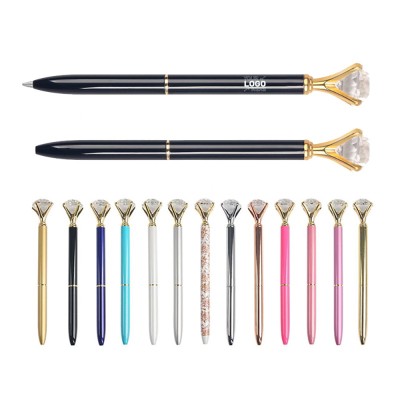 Big Diamond Crystal Metal Ballpoint Pen