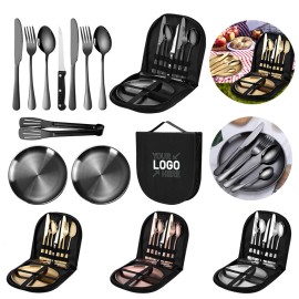 Camping Picnic Utensil 10 Pieces Sets