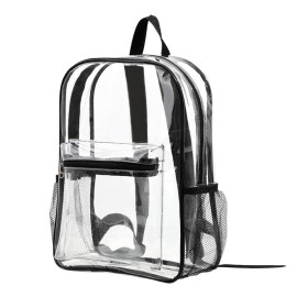  Clear Zipper Backpack