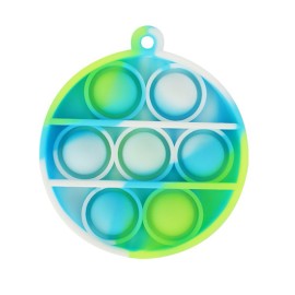 Custom Push Popping Bubble Keychain