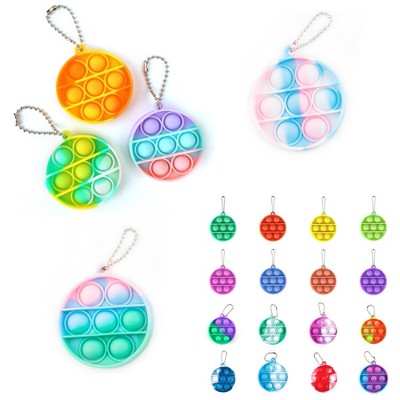 Custom Push Popping Bubble Keychain