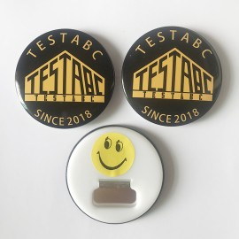 Cartoon Fridge Magnet Bottle Opener