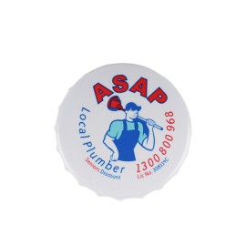 Bottle Cap Shaped Magnetic Opener