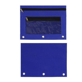3-Ring Binder Pencil Pouch w/Zipper